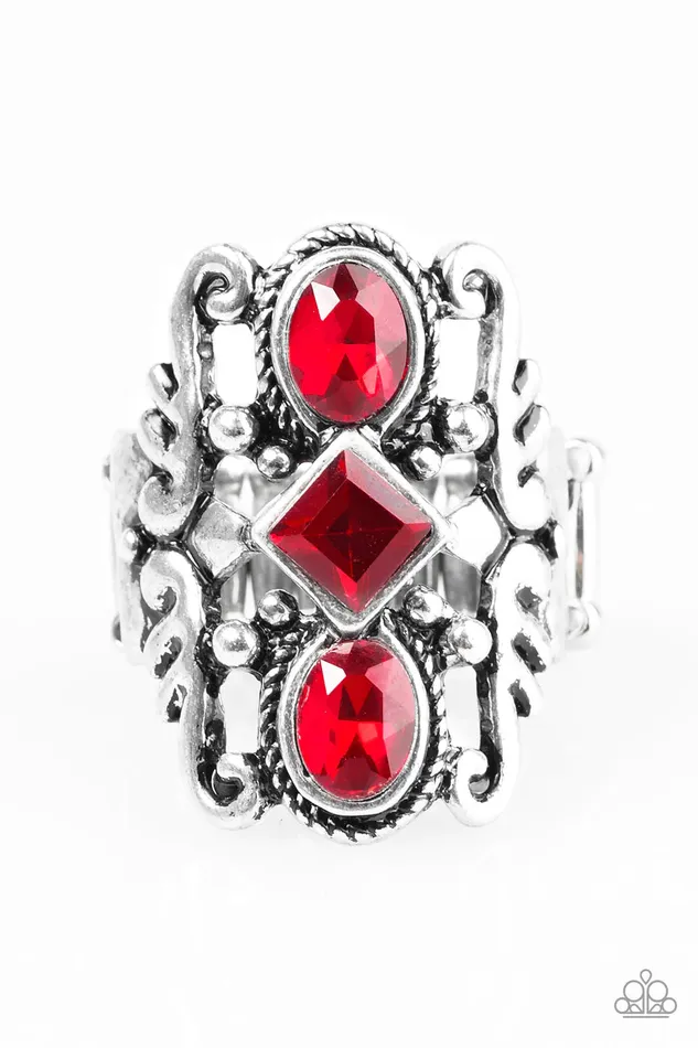 Paparazzi Jewelry Rings Paparazzi Ring Tiki Twinkle Red