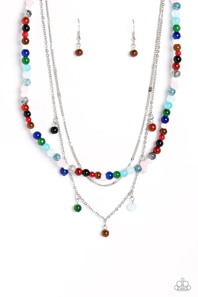 Paparazzi Necklace BEAD All About It Multi Paparazzi Jewelry Necklaces Paparazzi Necklace BEAD All About It Multi Paparazzi Jewelry Necklaces