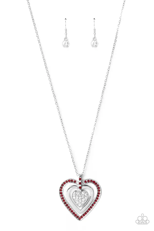 Paparazzi Necklace Bless Your Heart Red Paparazzi Jewelry Necklaces Paparazzi Necklace Bless Your Heart Red Paparazzi Jewelry Necklaces