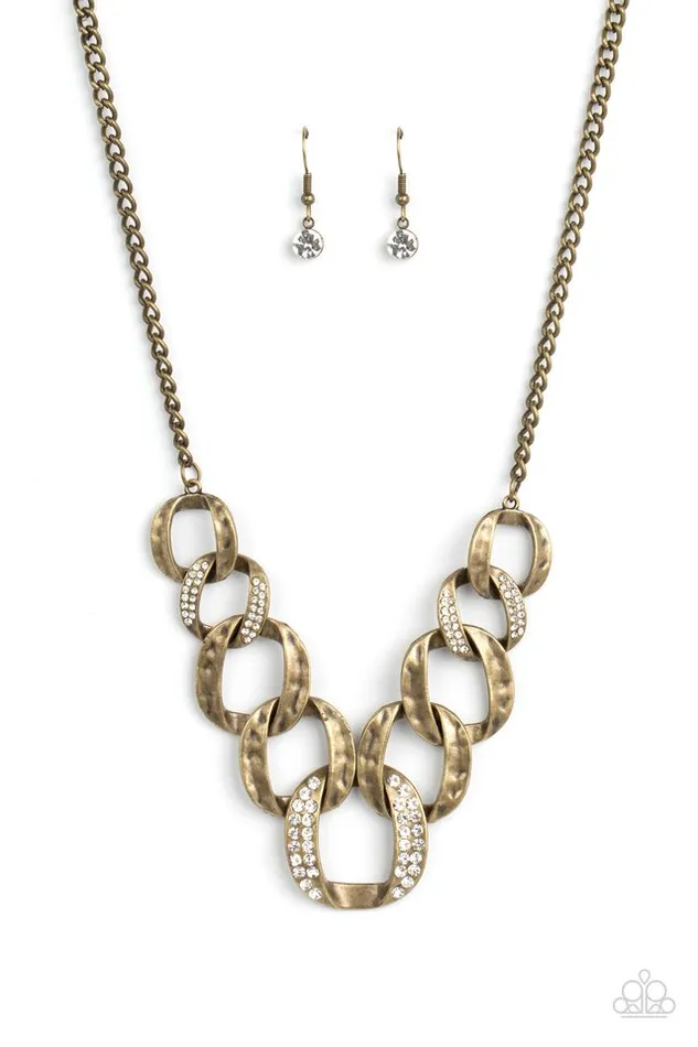 Paparazzi Necklace Bombshell Bling Brass Paparazzi Jewelry Necklaces Paparazzi Necklace Bombshell Bling Brass Paparazzi Jewelry Necklaces