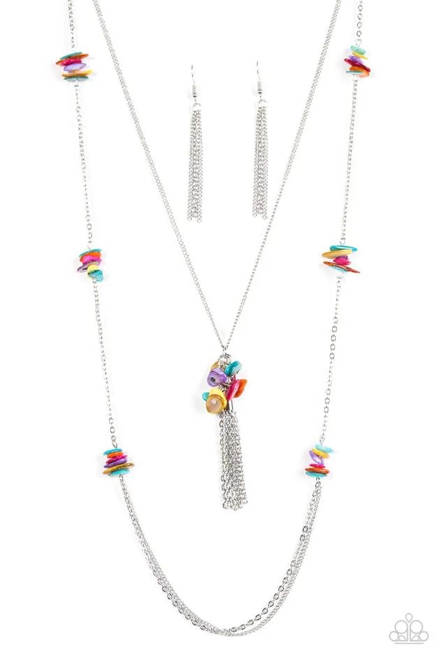 Paparazzi Necklace Cliff Cache Multi Paparazzi Jewelry Necklaces