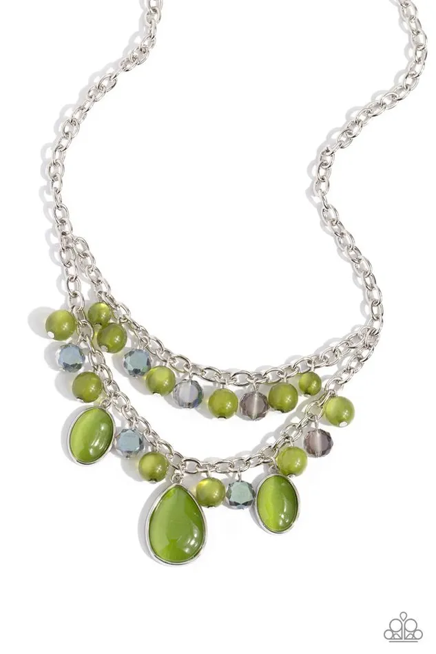 Paparazzi Necklace Dewy Disposition Green Paparazzi Jewelry Necklaces Paparazzi Necklace Dewy Disposition Green Paparazzi Jewelry Necklaces