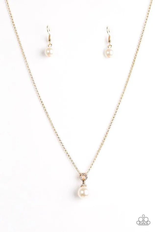 Paparazzi Necklace Glamour Girl Gold Paparazzi Jewelry Necklaces