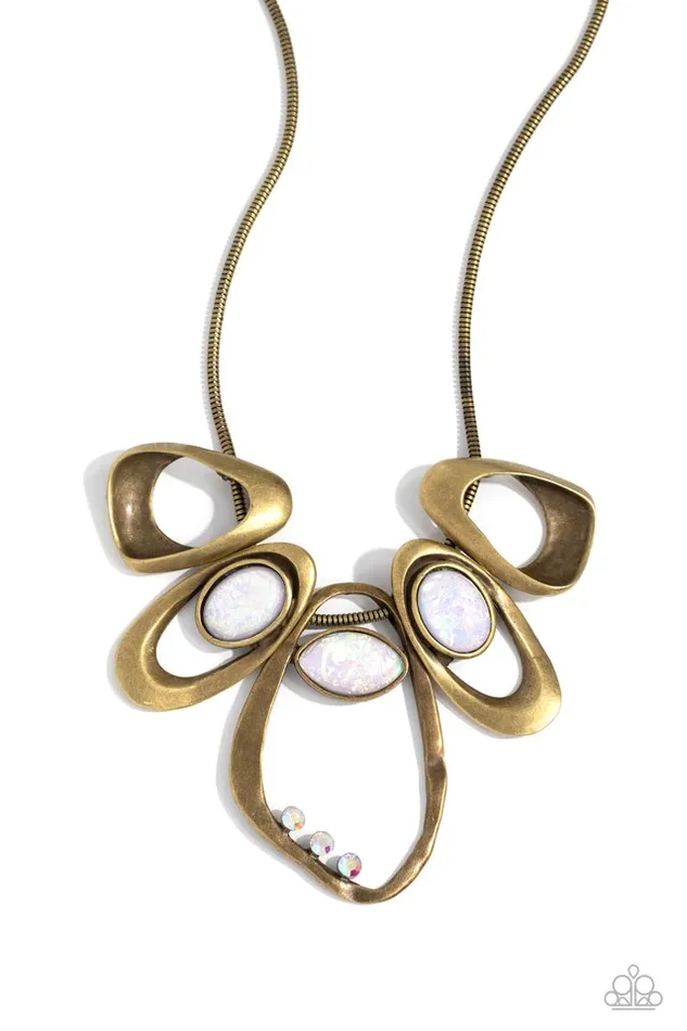 Paparazzi Necklace Gleaming Gala Brass Paparazzi Jewelry Necklaces Paparazzi Necklace Gleaming Gala Brass Paparazzi Jewelry Necklaces