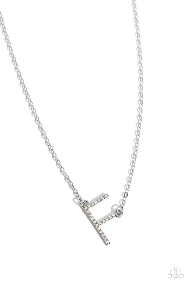 Paparazzi Necklace INITIALLY Yours F Multi Paparazzi Jewelry Necklaces Paparazzi Necklace INITIALLY Yours F Multi Paparazzi Jewelry Necklaces