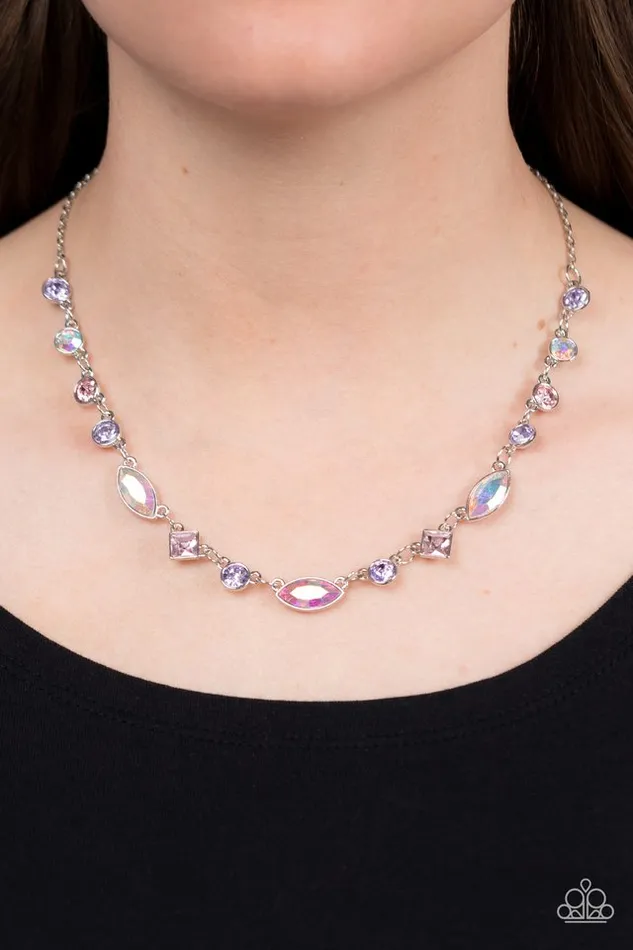 Paparazzi Necklace Irresistible HEIRidescence Multi Paparazzi Jewelry Necklaces