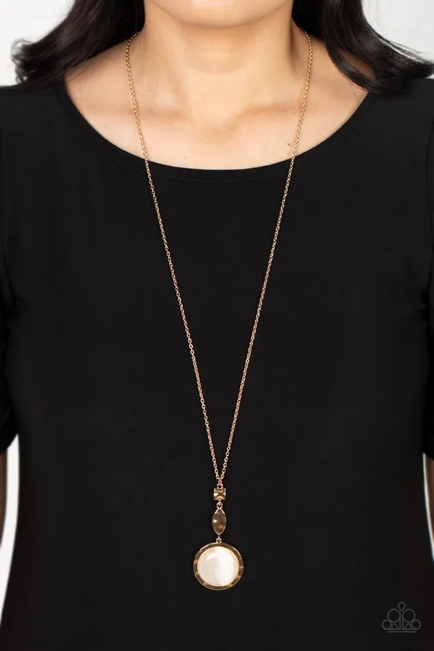 Paparazzi Necklace Magic Carpet Cruise Gold Paparazzi Jewelry Necklaces