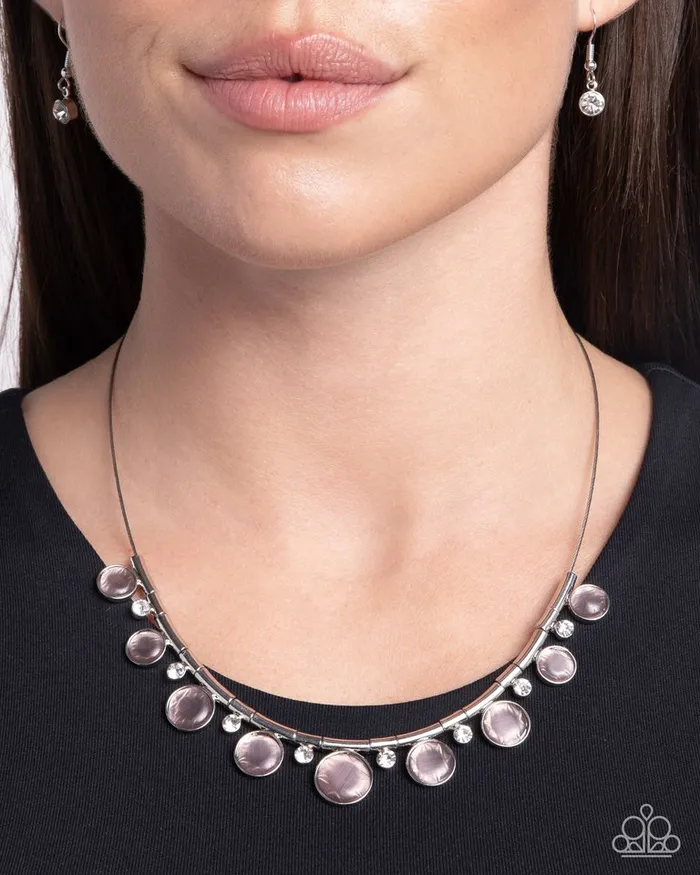Paparazzi Necklace Meticulous Majesty Purple Paparazzi Jewelry Necklaces