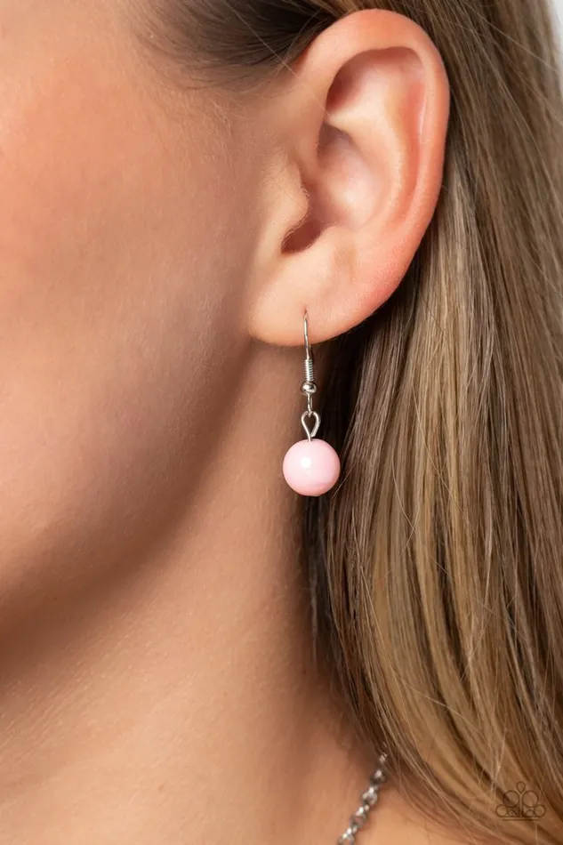 Paparazzi Necklace Patterned Paisley Pink Paparazzi Jewelry Necklaces