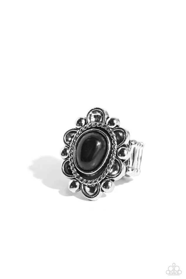 Paparazzi Ring Desert Prairie Black Paparazzi Jewelry Rings Paparazzi Ring Desert Prairie Black Paparazzi Jewelry Rings
