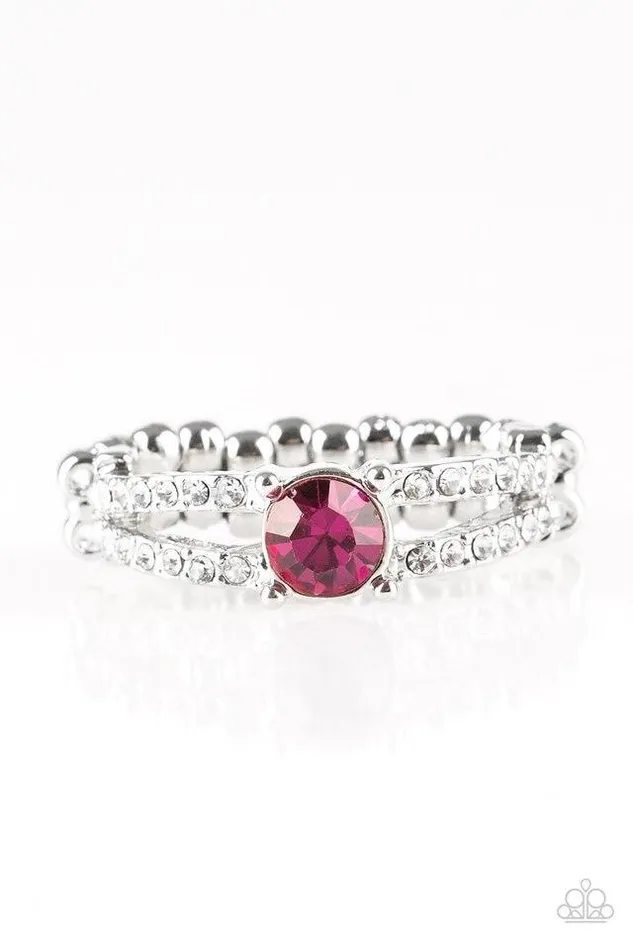 Paparazzi Ring Dream Sparkle Pink Paparazzi Jewelry Rings