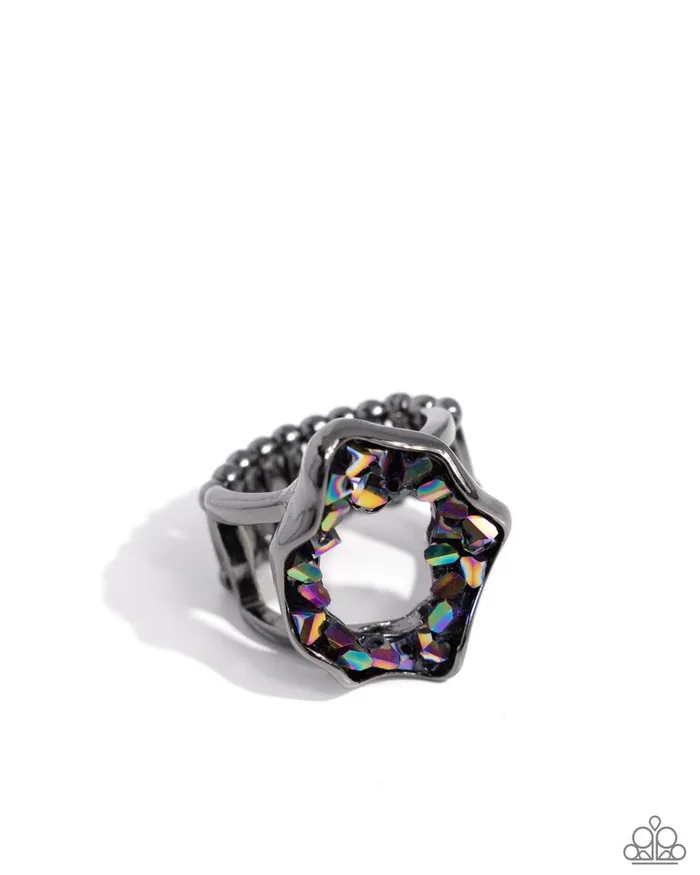 Paparazzi Ring Geode Grace Multi Paparazzi Jewelry Rings Paparazzi Ring Geode Grace Multi Paparazzi Jewelry Rings
