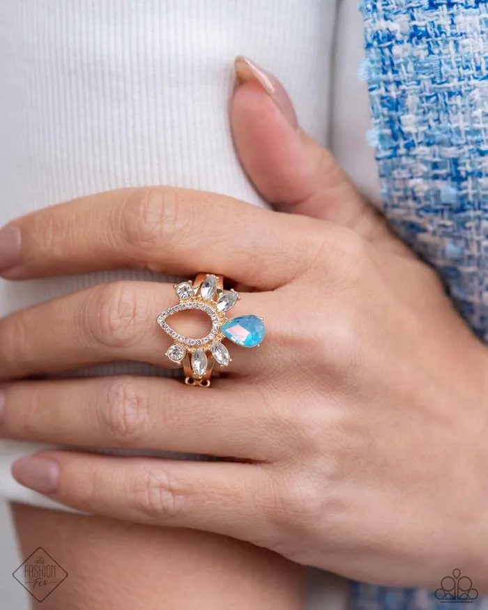 Paparazzi Ring Heirloom Heaven Gold Paparazzi Jewelry Rings