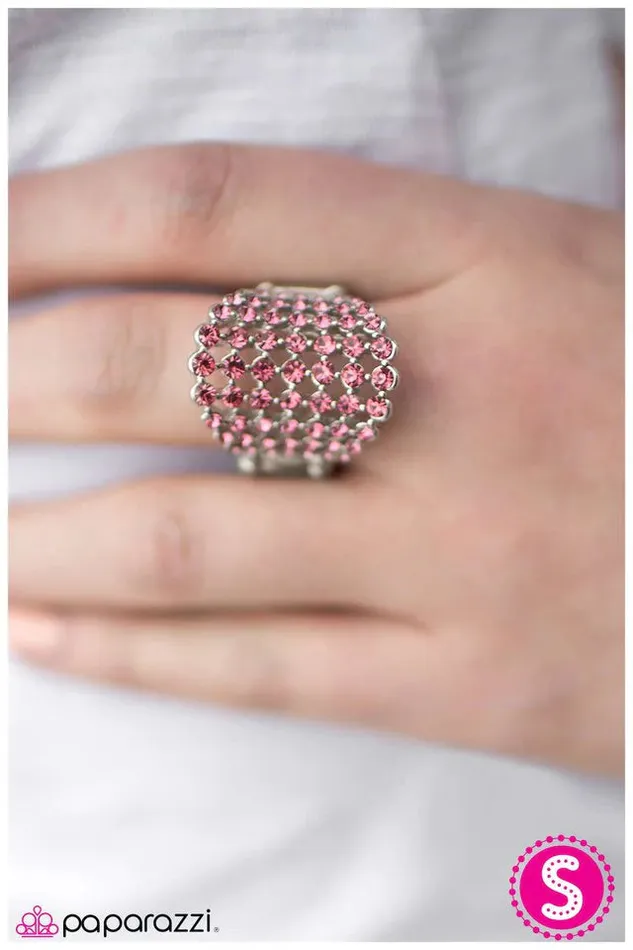 Paparazzi Ring Mamas Gonna Buy You A Diamond Pink Paparazzi Jewelry Rings