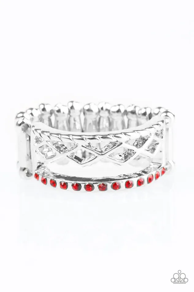 Paparazzi Ring Money Makin Monday Red Paparazzi Jewelry Rings