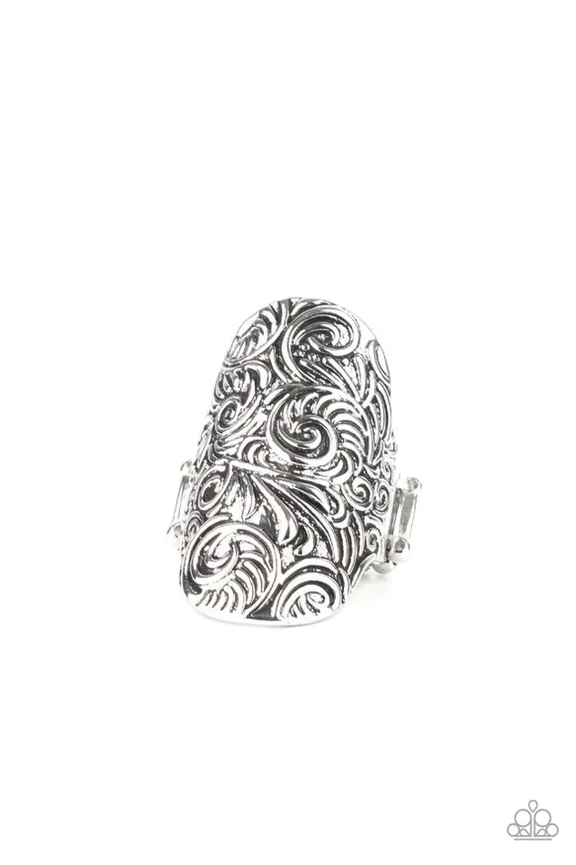 Paparazzi Ring Paisley Paradise Silver Paparazzi Jewelry Rings Paparazzi Ring Paisley Paradise Silver Paparazzi Jewelry Rings
