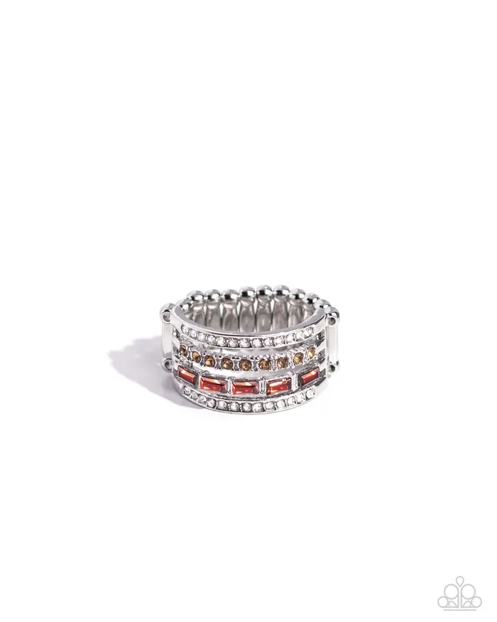 Paparazzi Ring Trailblazing Bling Brown Paparazzi Jewelry Rings Paparazzi Ring Trailblazing Bling Brown Paparazzi Jewelry Rings