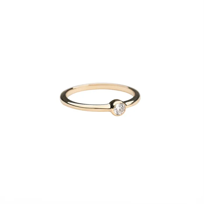 RG Rings 14k Diamond Solitaire Ring