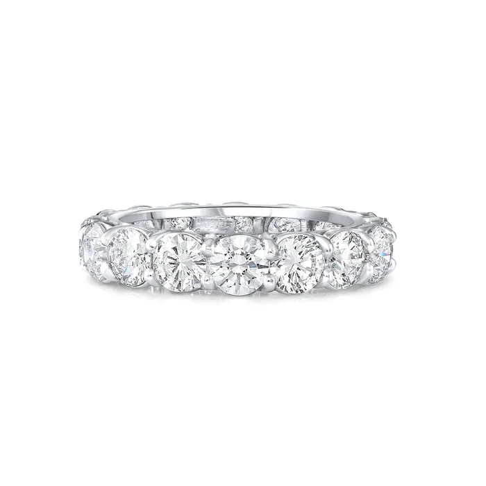 Rings CJ Charles Jewelers Rivire Platinum 412ctw Diamond Eternity Band Ring Rings CJ Charles Jewelers Rivire Platinum 412ctw Diamond Eternity Band Ring