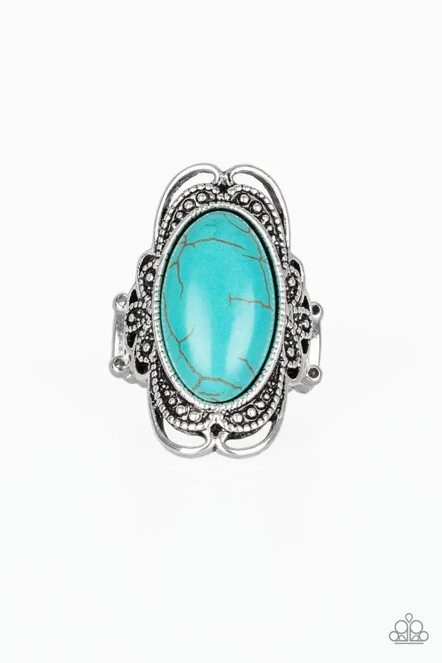 Rings Paparazzi Jewelry Paparazzi Ring Desert Flavor Blue