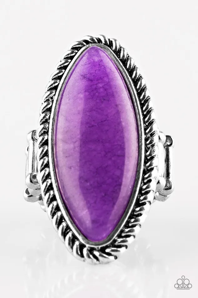 Rings Paparazzi Jewelry Paparazzi Ring Eco Ego Purple