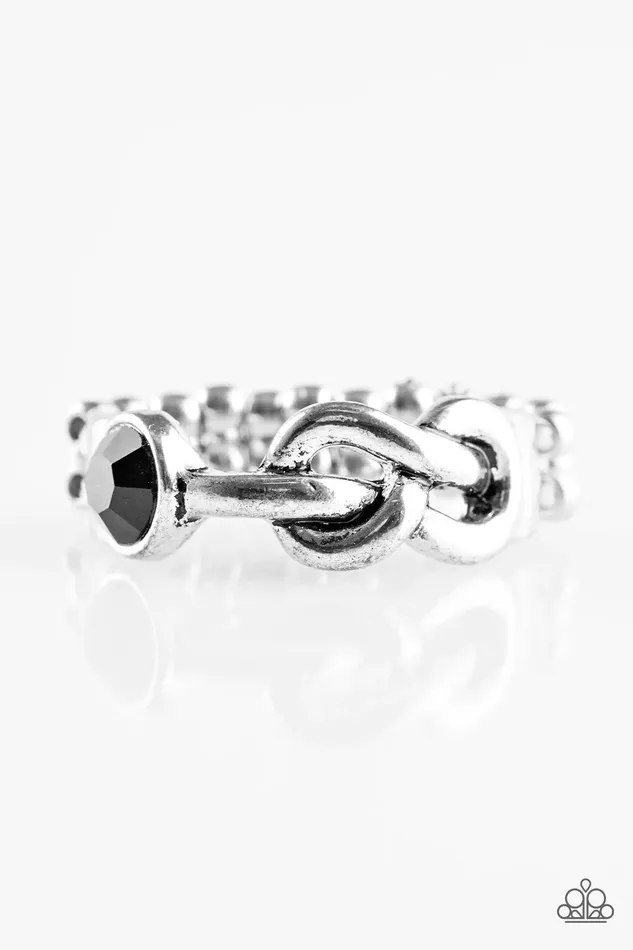 Rings Paparazzi Jewelry Paparazzi Ring Infinite POSHibilities Black