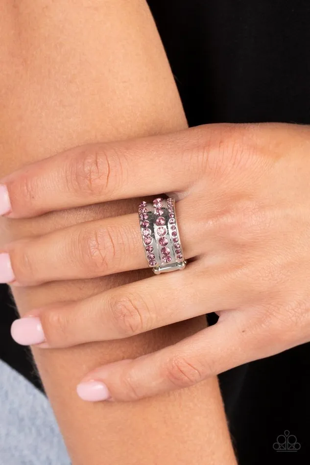 Rings Paparazzi Jewelry Paparazzi Ring Privileged Poise Purple