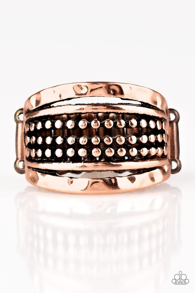 Rings Paparazzi Jewelry Paparazzi Ring Trailblazin Trails Copper Rings Paparazzi Jewelry Paparazzi Ring Trailblazin Trails Copper