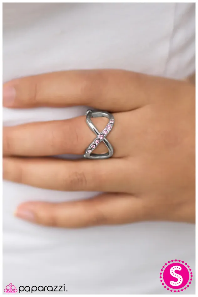 Rings Paparazzi Ring Forever and Ever Pink Paparazzi Jewelry
