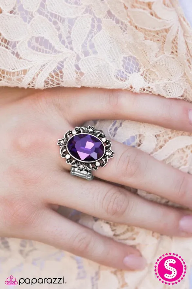 Rings Paparazzi Ring Sparklicious Purple Paparazzi Jewelry