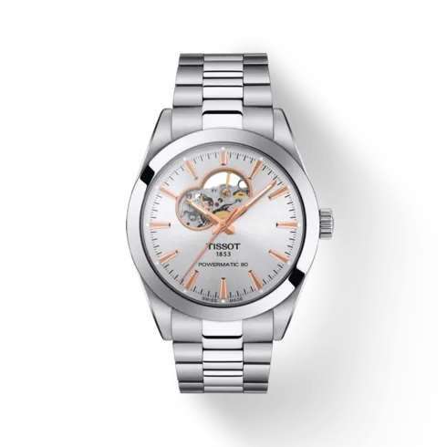 Rings Tissot Tissot Gentleman Powermatic 80 Open Heart 40mm