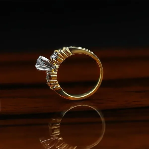 Rings Vintage Diamond Engagement Ring Set in 14K Yellow Gold 115ct tw Round Brilliant Natural Diamonds Diamond Source NYC Rings Vintage Diamond Engagement Ring Set in 14K Yellow Gold 115ct tw Round Brilliant Natural Diamonds Diamond Source NYC