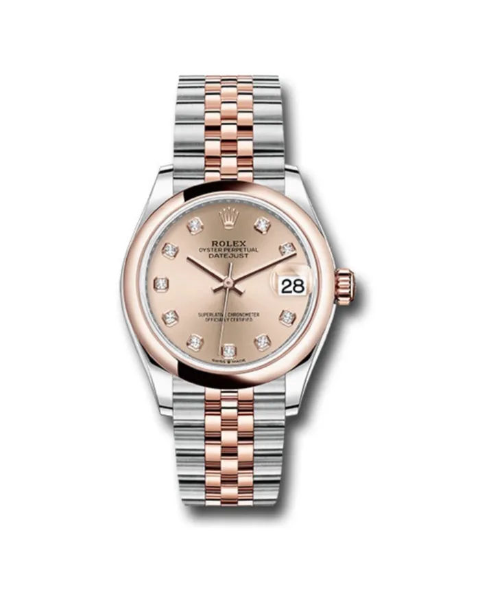 Rolex Bracelets Rolex Datejust 31mm Ref 278241 rodj Rose Diamond Dial Two Tone Stainless Steel 18K Rose Gold Jubilee Bracelet Womens Watch Rolex Bracelets Rolex Datejust 31mm Ref 278241 rodj Rose Diamond Dial Two Tone Stainless Steel 18K Rose Gold Jubilee Bracelet Womens Watch