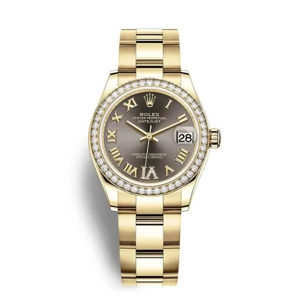 Rolex Bracelets Rolex Datejust 31mm Ref 278288rbr0025 Grey Dial 18K Yellow Gold President Bracelet Womens Watch Rolex Bracelets Rolex Datejust 31mm Ref 278288rbr0025 Grey Dial 18K Yellow Gold President Bracelet Womens Watch
