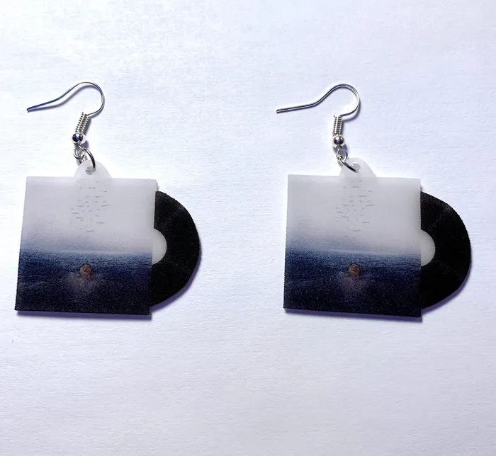 Sam Makes Things Earrings Shawn Mendes Wonder Vinyl Album Handmade Earrings