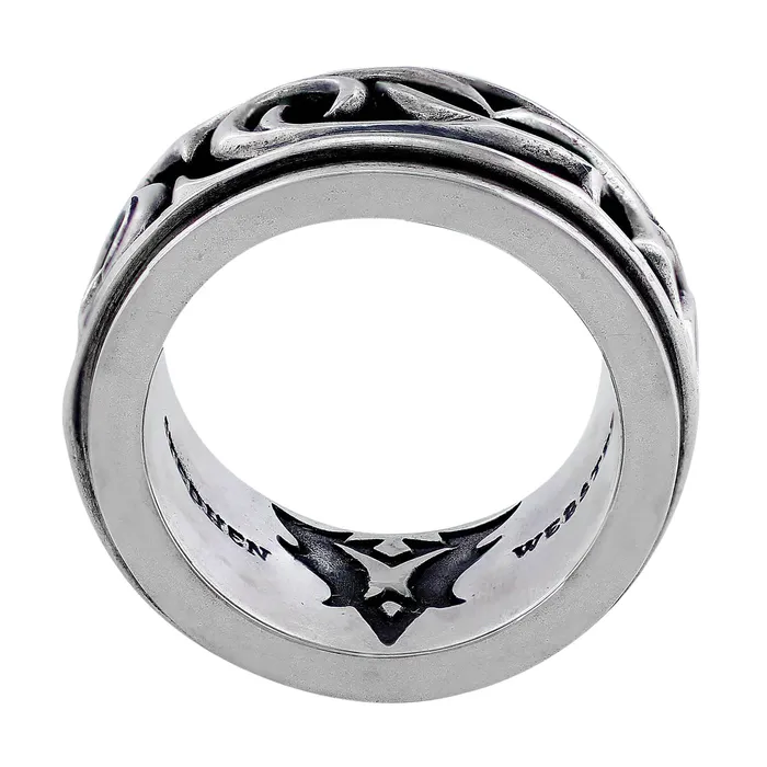 Stephen Webster Silver Thorn Rotating Band Stephen Webster Rings