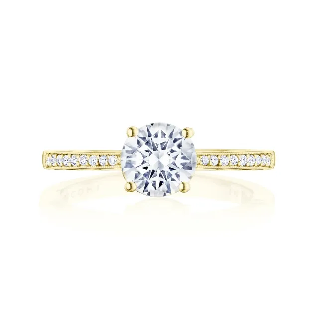 Tacori Rings Tacori 14K Yellow Gold Coastal Crescent Semi Mount Diamond Ring