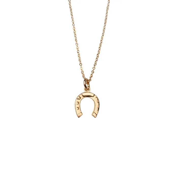TheRoseGypsy Necklaces Gold Filled Horseshoe Necklace