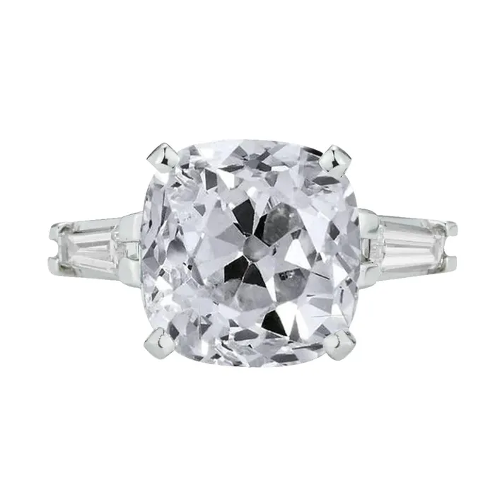 1050 Carat 3 Stone Huge Lab Grown Diamond Ring HarryChadEntcom Rings