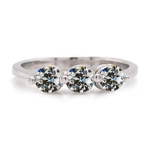 Anniversary Ring Round Old Miner Real Natural Earth Mined Diamond 3 Stone Jewelry 3 Carats HarryChadEntcom Rings Anniversary Ring Round Old Miner Real Natural Earth Mined Diamond 3 Stone Jewelry 3 Carats HarryChadEntcom Rings