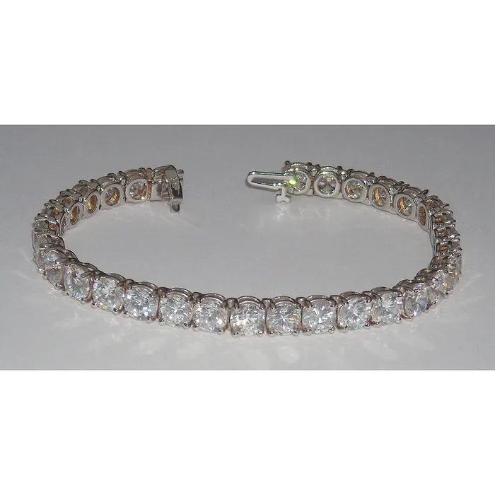 Bracelets 1170 Ct Real Natural Earth Mined Diamond Tennis Bracelet Vs Jewelry Round Back Mounting GB Bracelets 1170 Ct Real Natural Earth Mined Diamond Tennis Bracelet Vs Jewelry Round Back Mounting GB