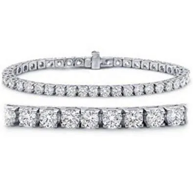 Bracelets GB Sparkling Natural Earth Mined Diamonds Womens Tennis Bracelet Bracelets GB Sparkling Natural Earth Mined Diamonds Womens Tennis Bracelet