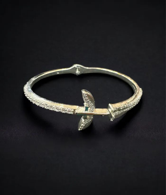 Bracelets The Wings Silver Open Bracelet Imported