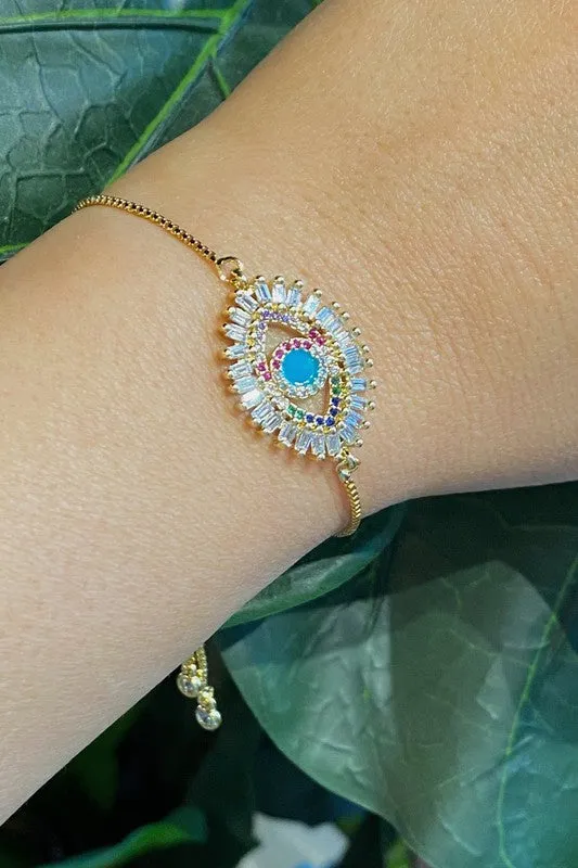 Crystal Eye Slide Bracelet Ellison and Young Bracelets