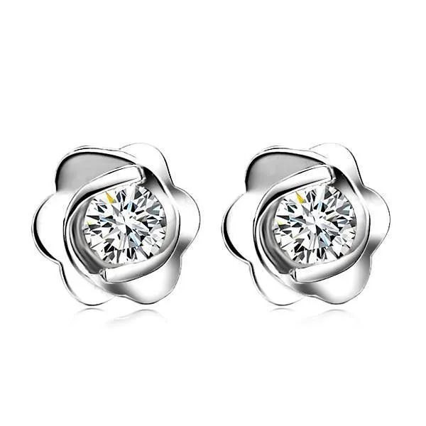 Earrings 15 Carats Round Cut Stud Natural Earth Mined Diamond Women Earring Pair White Gold 14K GB Earrings 15 Carats Round Cut Stud Natural Earth Mined Diamond Women Earring Pair White Gold 14K GB