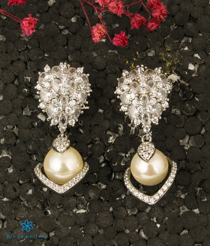 Earrings Imported The Kaneez Silver Earrings