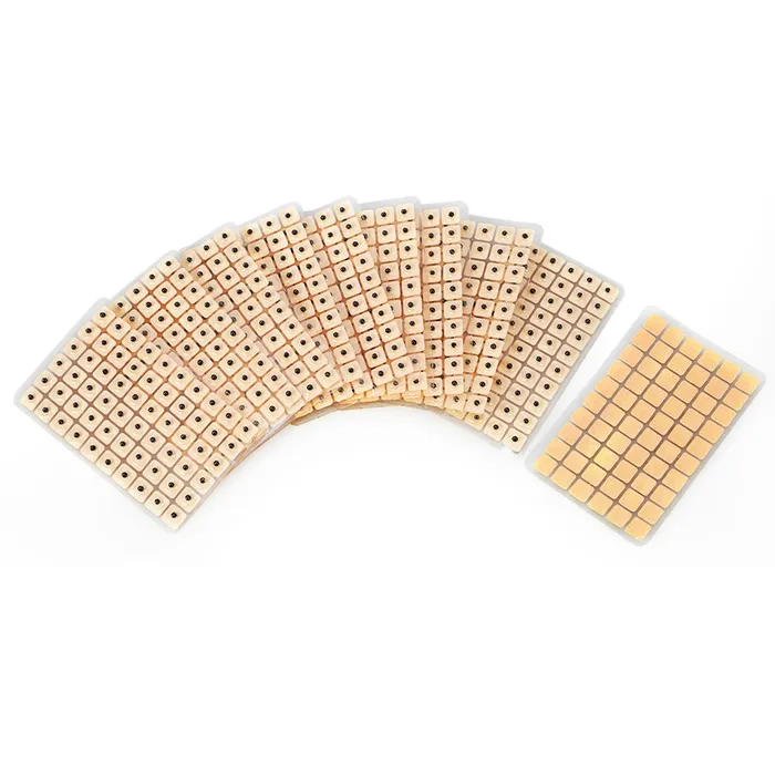 Earrings Life Changing Energy 600pcs Disposable Ear Press Stickers Acupuncture Vaccaria Plaster Bean