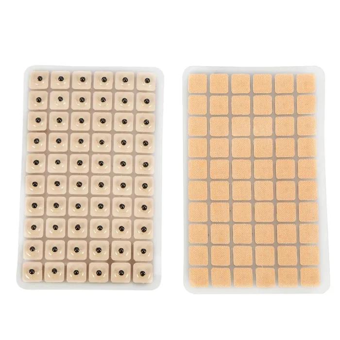 Earrings Life Changing Energy 600pcs Disposable Ear Press Stickers Acupuncture Vaccaria Plaster Bean