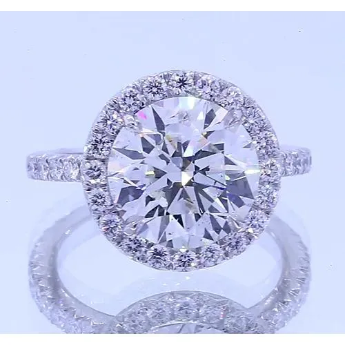 GB 450 Carats Natural Earth Mined Diamond Anniversary Ring Halo Setting Rings GB 450 Carats Natural Earth Mined Diamond Anniversary Ring Halo Setting Rings