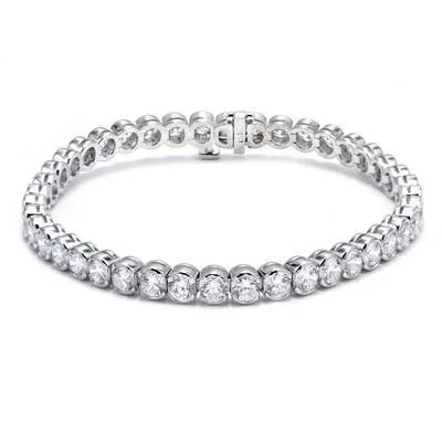 GB Bracelets 1050 Ct Round Real Natural Earth Mined Diamond Tennis Bracelet Gold Jewelry GB Bracelets 1050 Ct Round Real Natural Earth Mined Diamond Tennis Bracelet Gold Jewelry